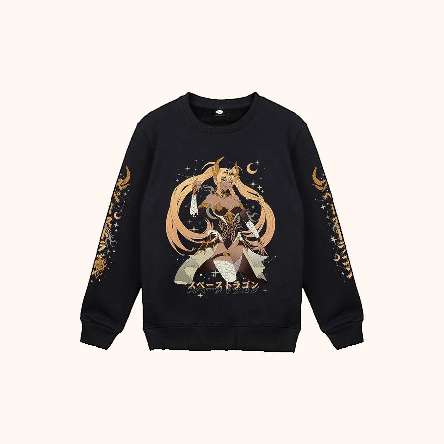 ✦ hyraldia space dragon crewneck ✦ $79.00
