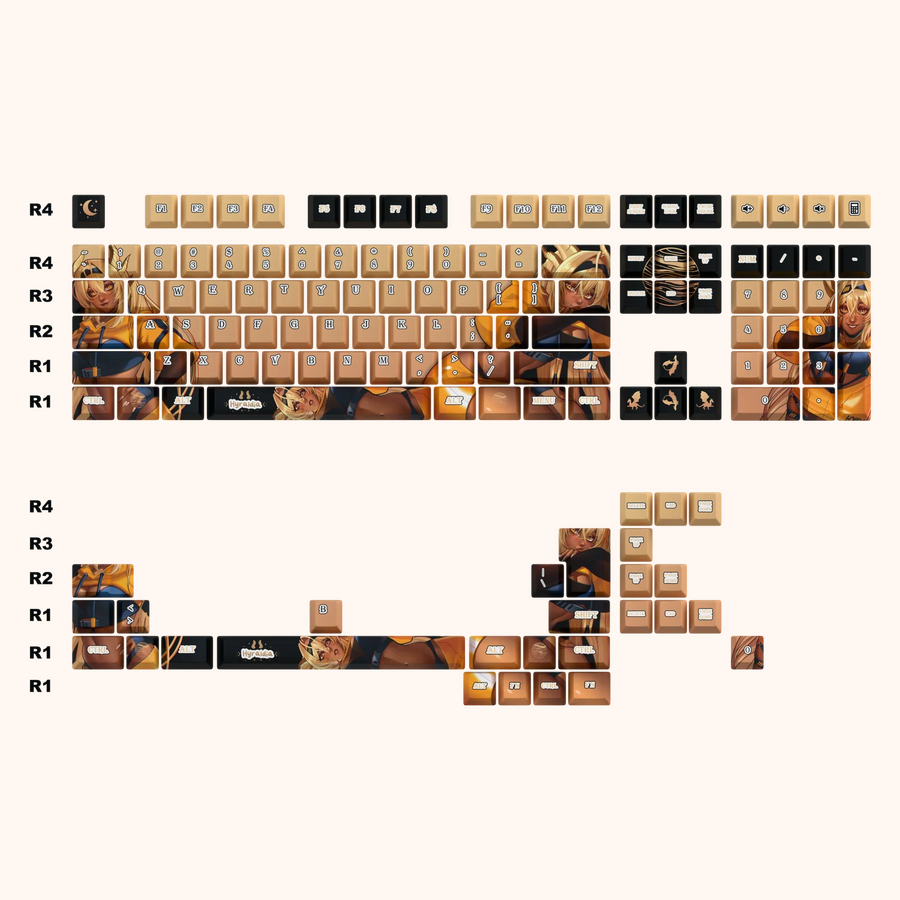 ✦ hyraldia keycaps set ✦ $79.99