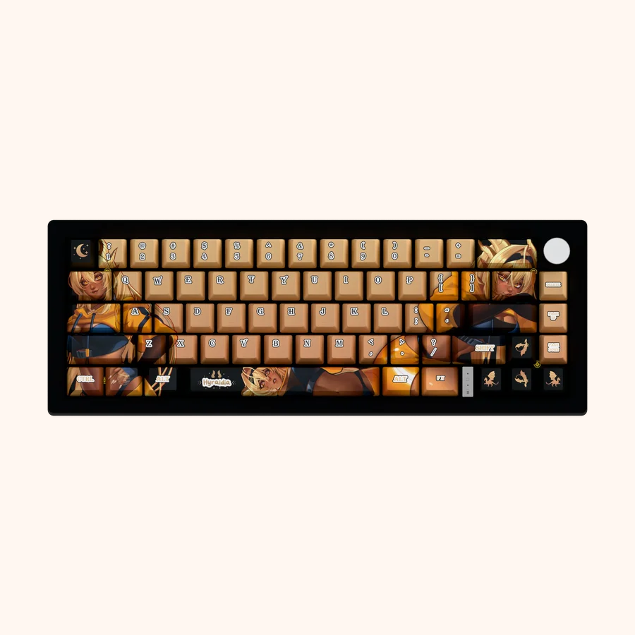 ✦ hyraldia 65% rgb mechanical keyboard ✦ $189.99